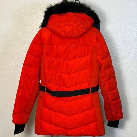 Xersion Women’s Red Belted Puffer Jacket Size XL - Picture 6 of 12